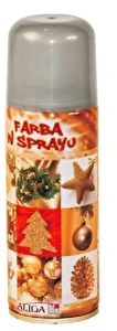 Farba ozdobna w sprayu Srebrna 250 ml