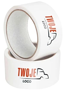 Taśma pakowa z nadrukiem LOGO klej hot melt 1 kolor 360 szt