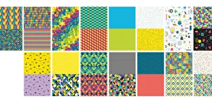 Blok z motywem Geometric A4/15k Happy Color