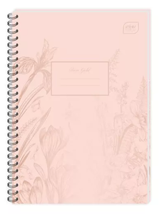 Kołozeszyt kołonotatnik B5 120# Metallic Rose Gold