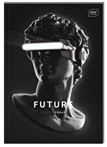 Brulion A5 96 # oprawa półtwarda 70g Interdruk