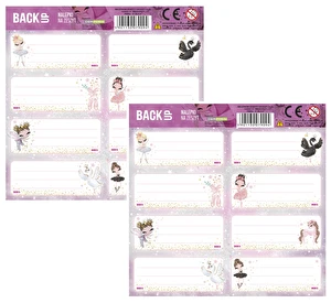 Naklejki na zeszyty Dance A 21 Backup Kidea