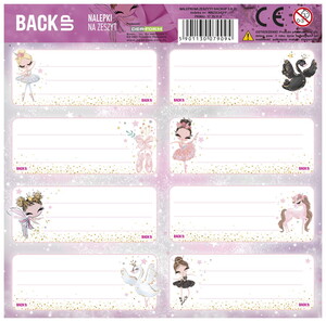 Naklejki na zeszyty Dance A 21 Backup Kidea