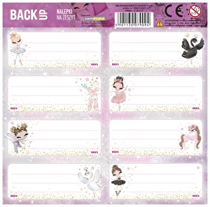 Naklejki na zeszyty Dance A 21 Backup Kidea