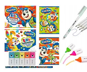 Teczka Box XXL BAMBINO z wyposażeniem + Gratis