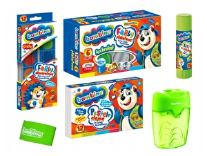 Teczka Box XXL BAMBINO z wyposażeniem + Gratis