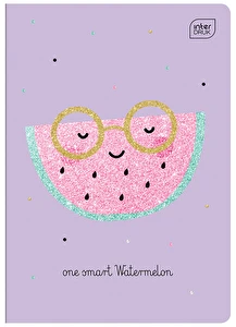 Zeszyt A5 32k linia kolor GLITTER Dziewczęce