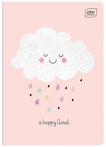 Zeszyt A5 32k linia kolor GLITTER Dziewczęce