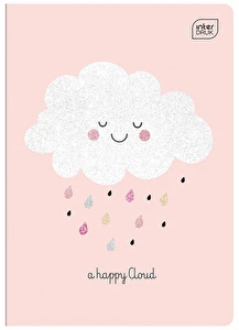 Zeszyt A5 32k linia kolor GLITTER Dziewczęce