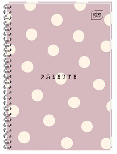 Kołozeszyt B5 100 kratka INTERDRUK kolor marg.