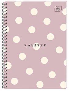 Kołozeszyt B5 100 kratka INTERDRUK kolor marg.