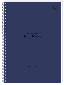 Kołozeszyt B5 100 kratka INTERDRUK kolor marg.