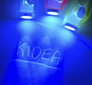 Tablet LCD + tablica do rysowania światłem 2w1 Dinozaur