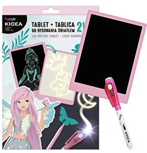 Tablet LCD 11' DUŻY + tablica do rysowania światłem 2w1 Wróżki