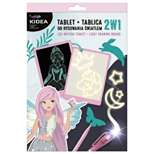 Tablet LCD 11' DUŻY + tablica do rysowania światłem 2w1 Wróżki