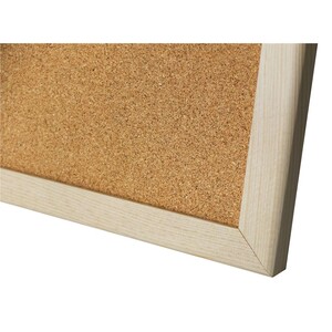 Tablica korkowa 80x50 w ramie drewnianej