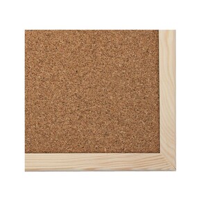 Tablica korkowa 80x50 w ramie drewnianej