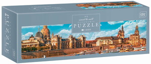Puzzle 1000 elementów 96x32 cm Panoramiczne Around the World 3 Interdruk