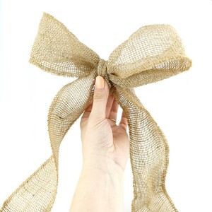 Wstążka jutowa dekoracyjna 7x500cm