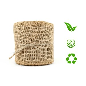 Wstążka jutowa dekoracyjna 7x500cm