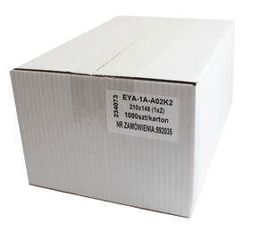 Etykiety samoprzylepne A4 Dalpo 210x148 mm (podział 2szt) 1000 ark.