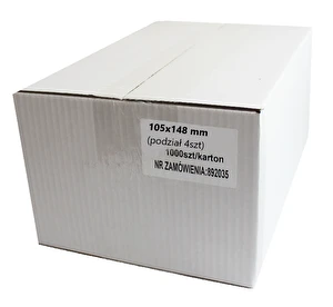 Etykiety samoprzylepne A4 Dalpo 105x148 mm (podział 4szt) 1000 ark.