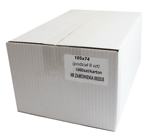 Etykiety samoprzylepne A4 Dalpo 105x74 mm (podział 8szt) 1000ark.