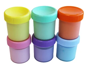 Farby plakatowe pastelowe 6 kolorów 20 ml ASTRA