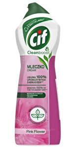 Mleczko do czyszczenia CIF Cream Pink Flowers 780g