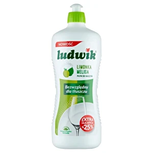 Płyn do mycia naczyń LUDWIK 900 g Limonka/Melisa