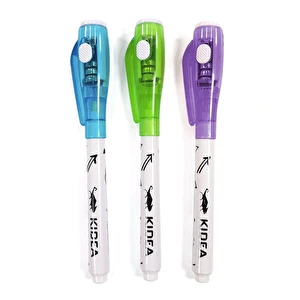 Długopis szpiegowski sekretny z latarką UV mix KIDEA