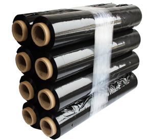 Folia stretch 50cm 2,15kg netto 2,50kg brutto CZARNA 8szt