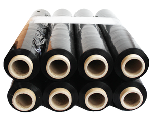 Folia stretch 2,15 kg netto 50 cm czarna 8 sztuk