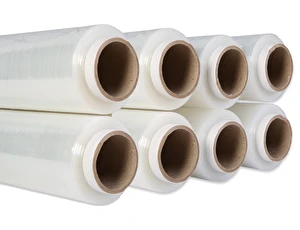 Folia stretch 50cm 2,15kg netto 2,50kg brutto TRANSPARENTNA 8szt