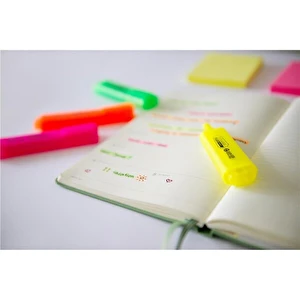 Zakreślacz MEMOBE neonowy 4 kolory etui