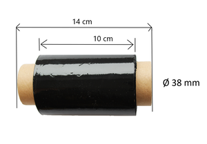 Folia stretch Mini Rap 0,23 kg 10cm Czarna