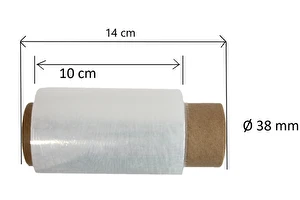 Folia stretch Mini Rap 0,23 kg 10cm Transparentna