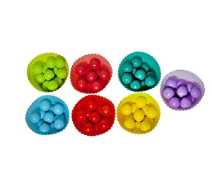 Drewniana układanka mozaika koraliki kulki Puzzle