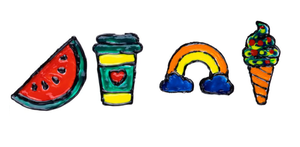 Farby do szkła 6 kol 15ml Creativo Astra