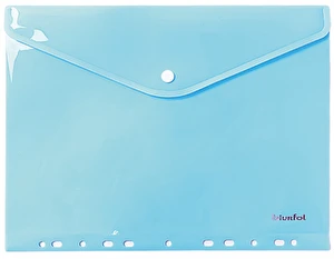 Teczka kopertowa A4 PP zawieszana pastel niebieski