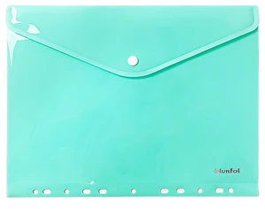 Teczka kopertowa A4 PP zawieszana pastel zielony