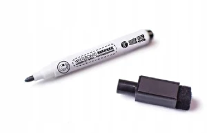 Tabliczka suchościeralna magetyczna MEMOBE nabiurkowa, stojąca 30x21 cm