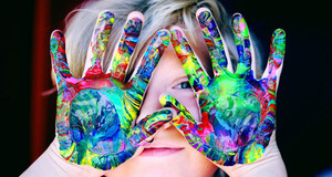 Farby do malowania palcami 4 kol Astra Creativo