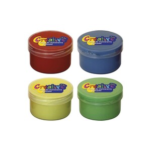 Farby do malowania palcami 4 kol Astra Creativo