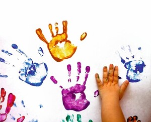 Farby do malowania palcami 4 kol Astra Creativo