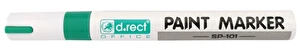 Marker olejowy D.RECT SP-101 zielony