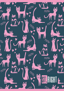 Zeszyt A5 32k linia 2kol 70g St.Right Girls Unipap