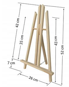 Sztaluga stołowa drewniana M2 52cm