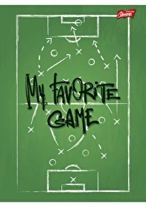 Brulion A4 96k kratka oprawa półtwarda