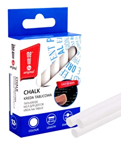 Kreda tablicowa MEMOBE Biała 12 szt.